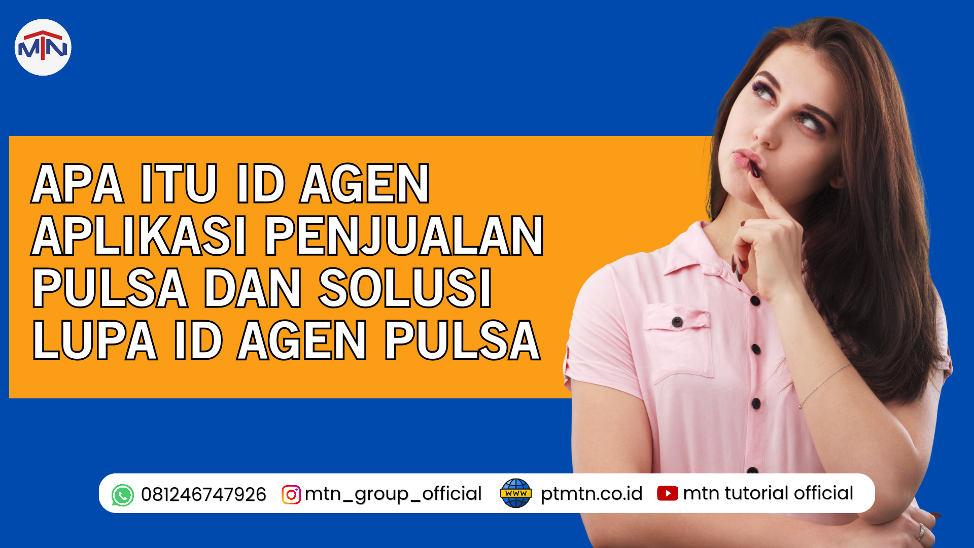 Apa Itu ID Agen Aplikasi Penjualan Pulsa Dan Solusi Lupa Id Agen Pulsa