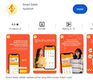 Instal smart saldo di play store