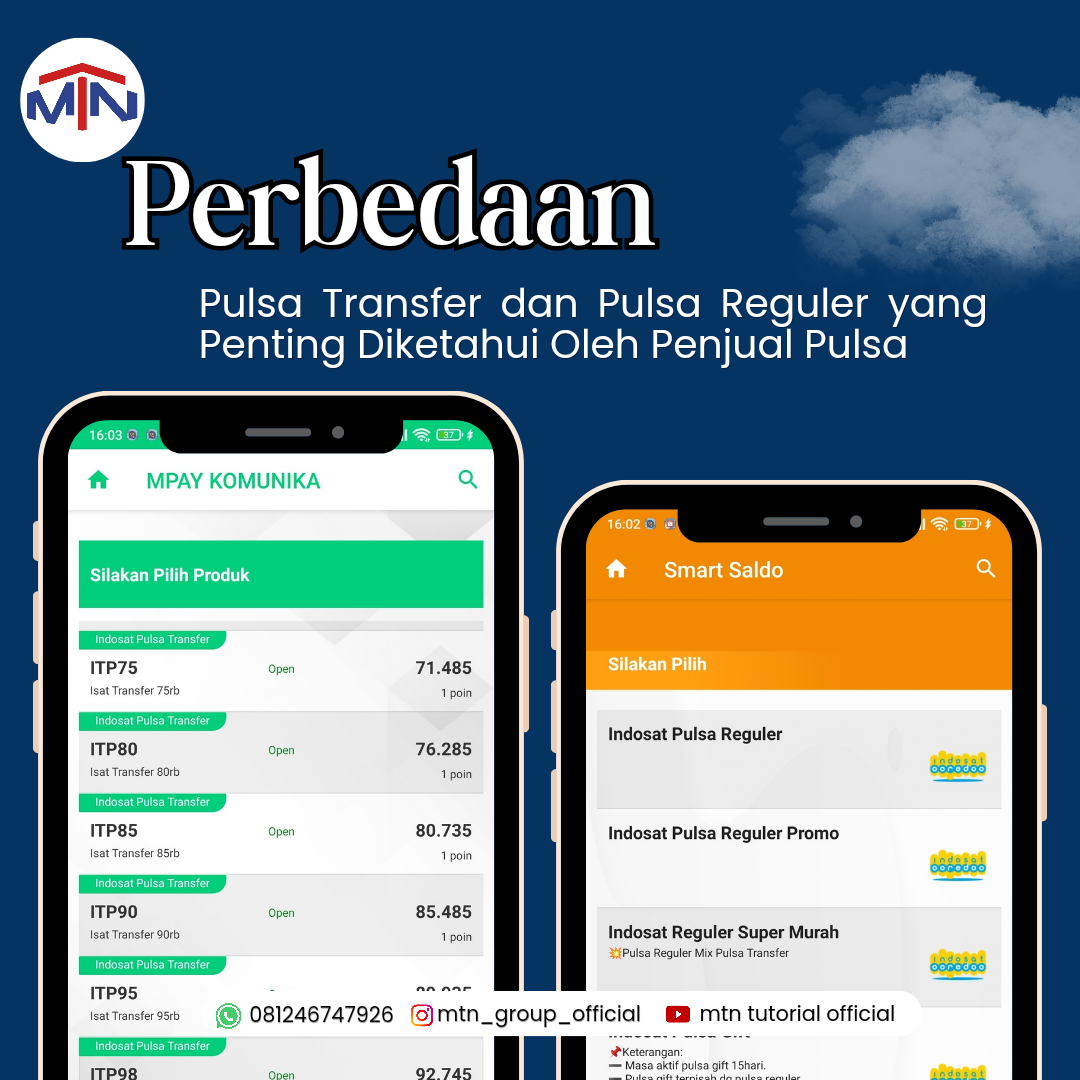 Perbedaan Pulsa Reguler dan Pulsa Transfer yang Penting Diketahui Penjual Pulsa